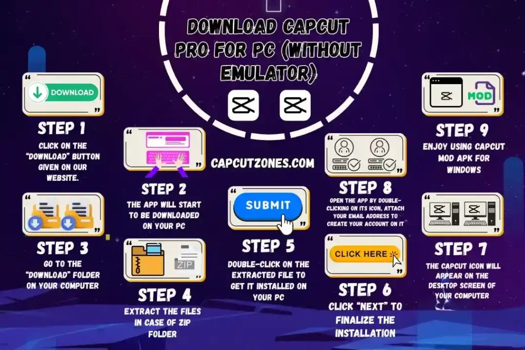 Download Capcut Pro for PC (Without Emulator)